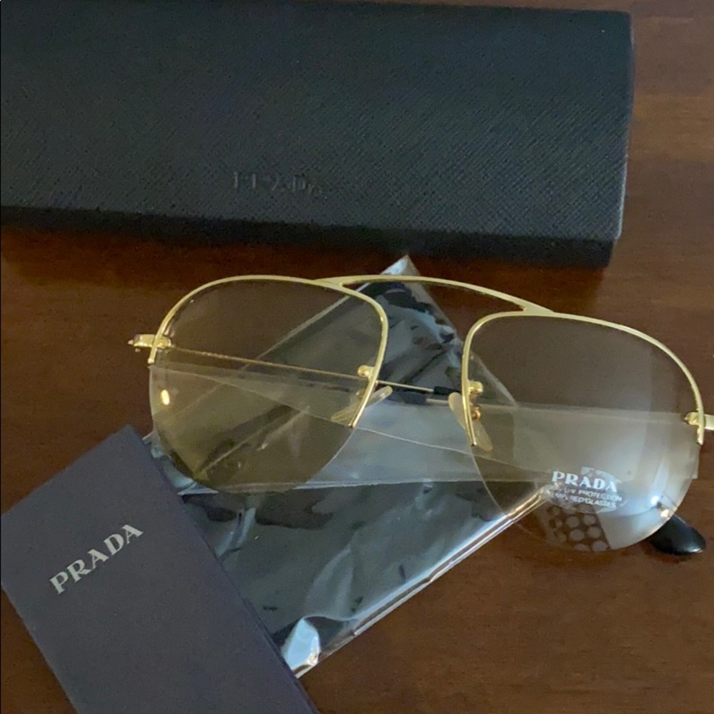 Prada Frameless Sunglasses